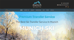 Desktop Screenshot of munich-ski-shuttle.com